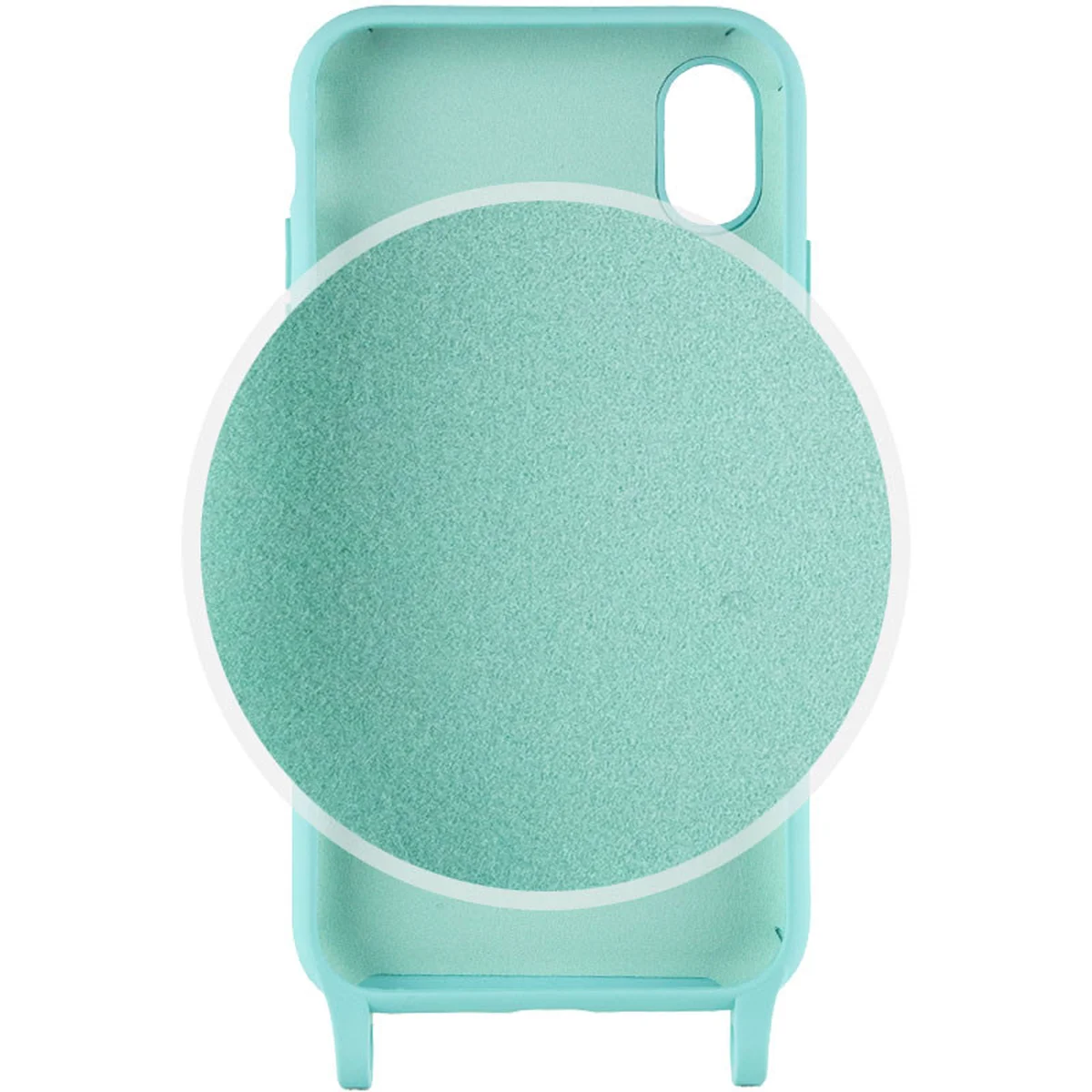 Чехол TPU two straps California для Apple iPhone XR (6.1") Бирюзовый / Marine Green