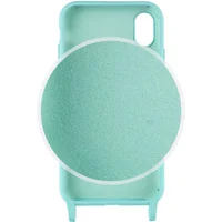 Чехол TPU two straps California для Apple iPhone XR (6.1") Бирюзовый / Marine Green