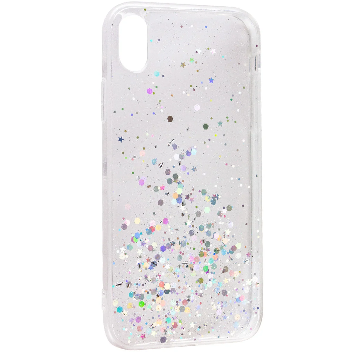 TPU чохол Star Glitter для Apple iPhone XR (6.1 ") Прозорий