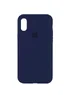 Чохол Silicone Case Full Protective (AA) для Apple iPhone XR (6.1 ") Синій / Deep navy