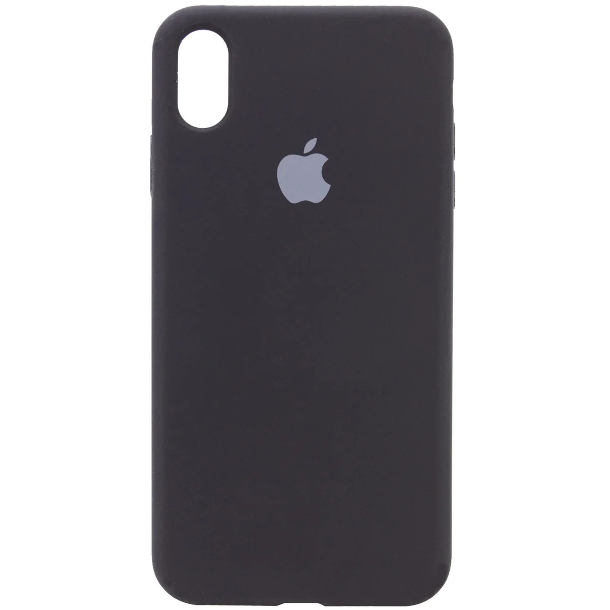 Чехол Silicone Case Full Protective (AA) для Apple iPhone XR (6.1") Черный / Black