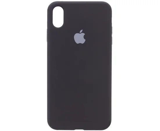 Чохол Silicone Case Full Protective (AA) для Apple iPhone XR (6.1 ") Чорний / Black