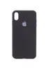 Чехол Silicone Case Full Protective (AA) для Apple iPhone XR (6.1") Черный / Black