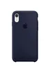 Чехол Silicone Case (AA) для Apple iPhone XR (6.1") Синий / Midnight blue