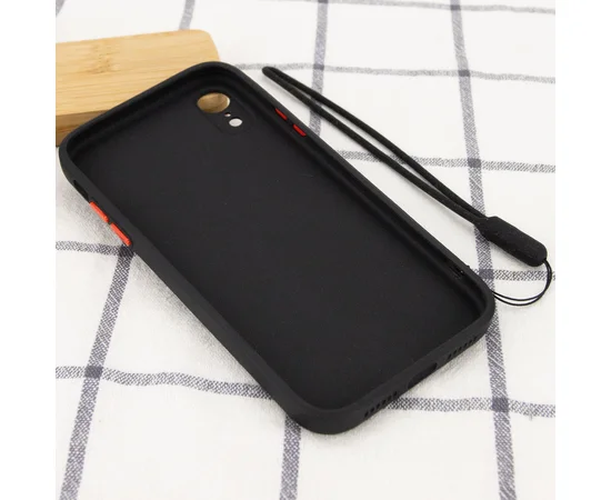 Чехол TPU Square Full Camera для Apple iPhone XR (6.1") Черный