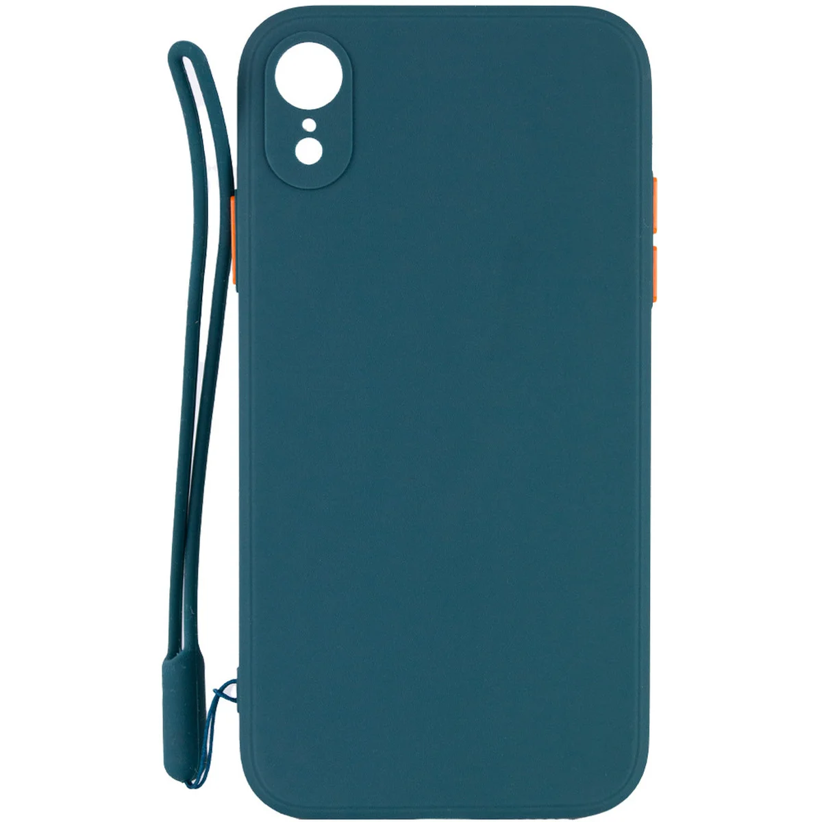 Чехол TPU Square Full Camera для Apple iPhone XR (6.1") Зеленый