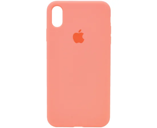 Чехол Silicone Case Full Protective (AA) для Apple iPhone XR (6.1") Оранжевый / Nectraine