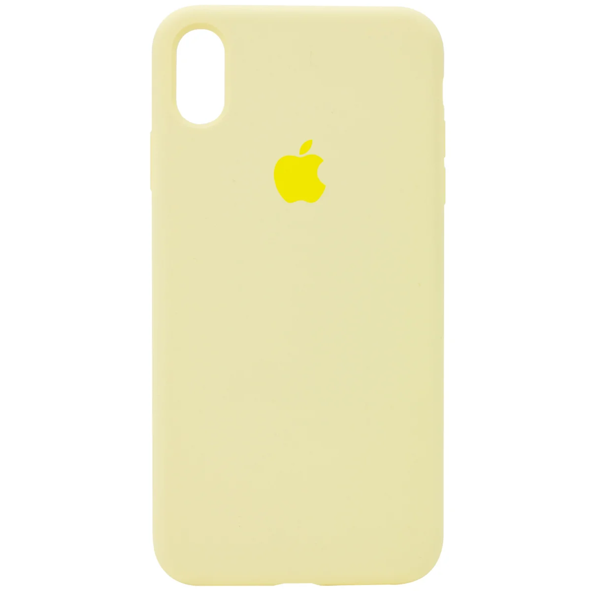 Чохол Silicone Case Full Protective (AA) для Apple iPhone XR (6.1 ") Жовтий / Mellow Yellow