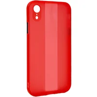 Чехол TPU Glossy Line Full Camera для Apple iPhone XR (6.1") Красный