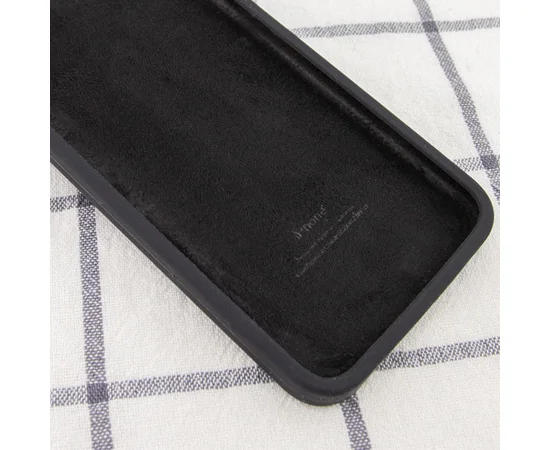 Чохол Silicone Case Square Full Camera Protective (AA) для Apple iPhone XR (6.1 ") Чорний / Black
