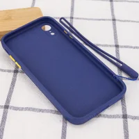 Чехол TPU Square Full Camera для Apple iPhone XR (6.1") Синий