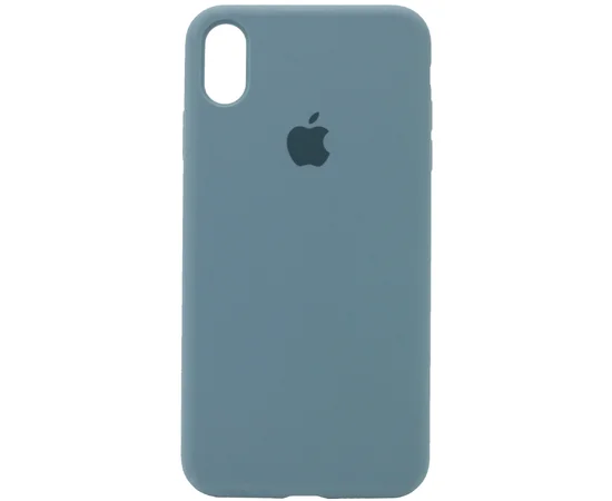 Чехол Silicone Case Full Protective (AA) для Apple iPhone XR (6.1") Зеленый / Pine green