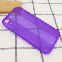 Чохол TPU Glossy Line Full Camera для Apple iPhone XR (6.1 ") Бузковий