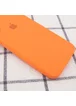 Чехол Silicone Case Square Full Camera Protective (AA) для Apple iPhone XR (6.1") Оранжевый / Papaya