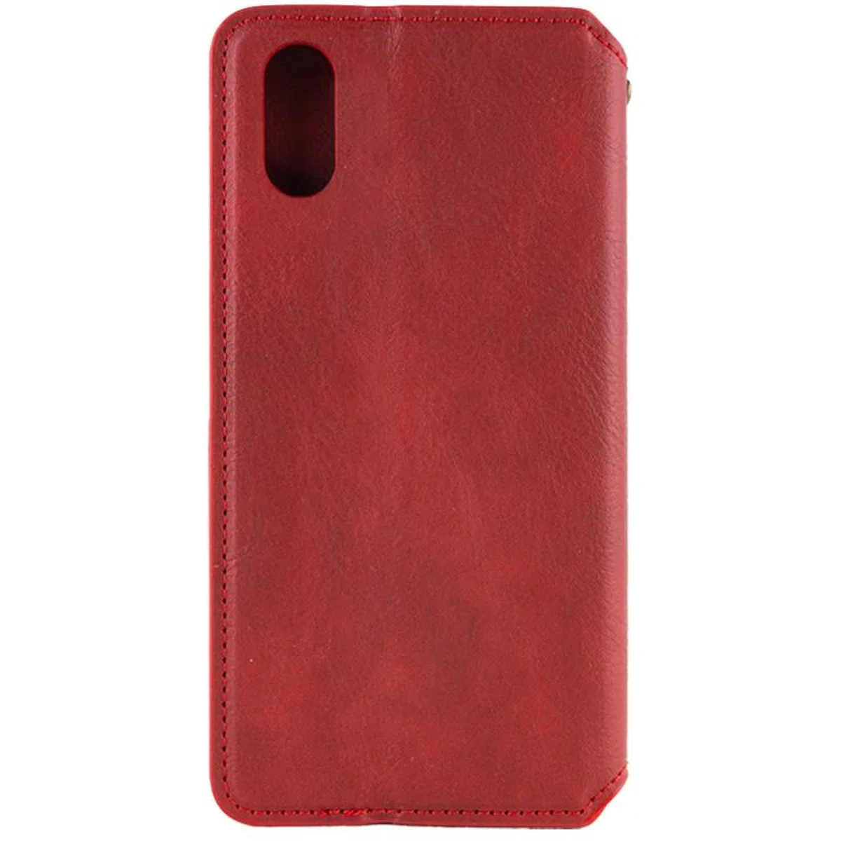 Кожаный чехол-книжка GETMAN Cubic (PU) для Apple iPhone XR (6.1") Красный