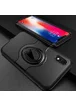 TPU+PC чехол Deen Feather с креплением под магнитный держатель для Apple iPhone XR (6.1") Черный