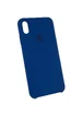 Чехол Silicone case (AAA) для Apple iPhone XR (6.1") Синий / Blue Horizon