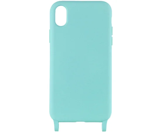 Чехол TPU two straps California для Apple iPhone XR (6.1") Бирюзовый / Marine Green