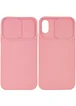 Чехол Camshield Square TPU со шторкой для камеры для Apple iPhone XR (6.1") Rose Gold