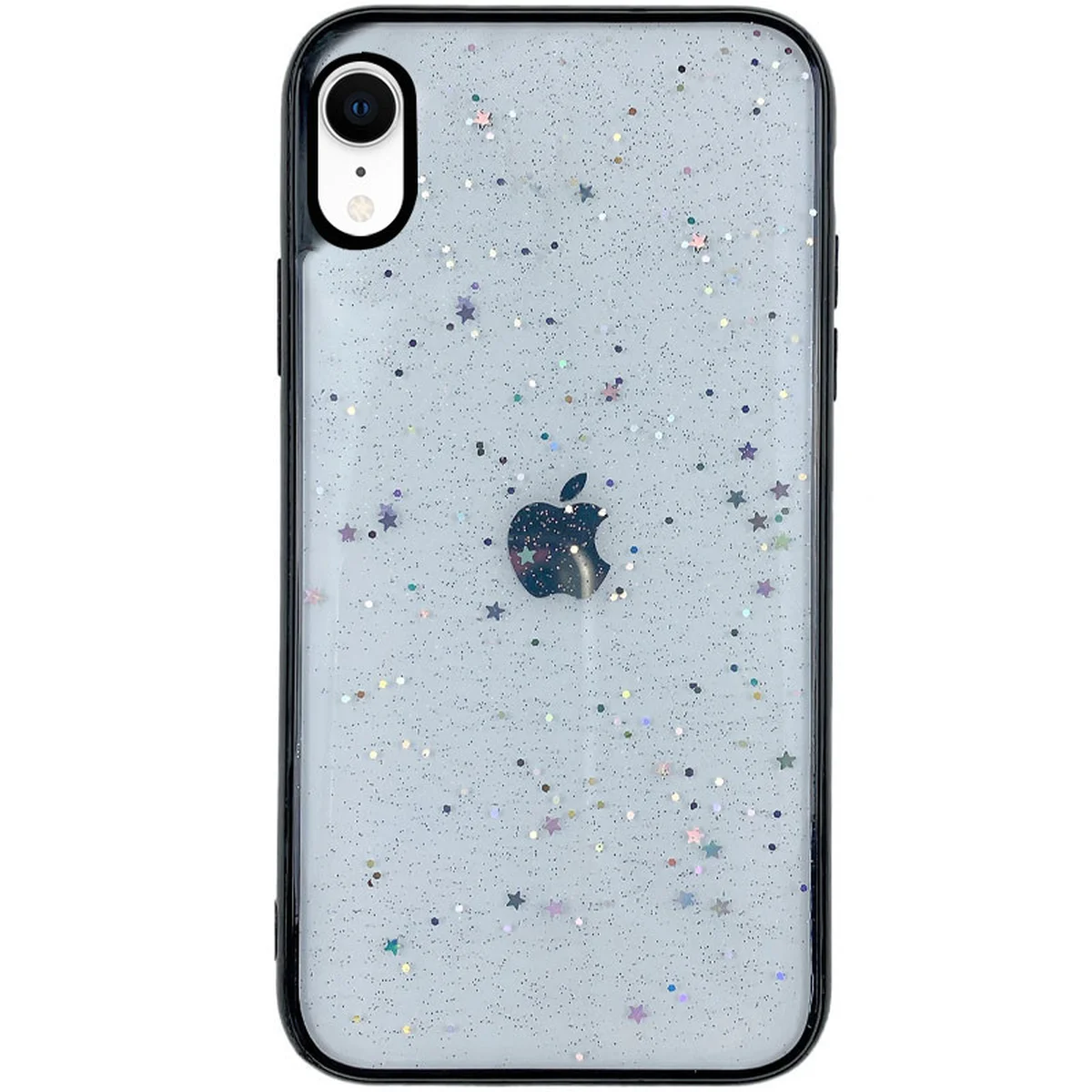 TPU + PC чохол Shiny Stars для Apple iPhone XR (6.1 ") Чорний