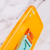 Чохол Handfree з кольоровим ремінцем для Apple iPhone XR (6.1") Помаранчевий