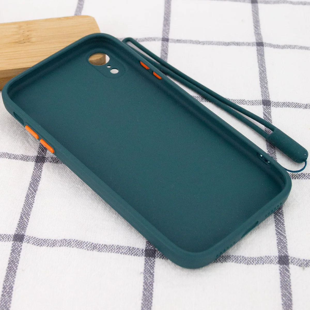 Чехол TPU Square Full Camera для Apple iPhone XR (6.1") Зеленый