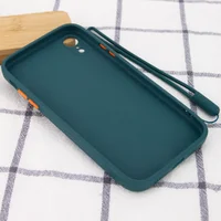 Чехол TPU Square Full Camera для Apple iPhone XR (6.1") Зеленый