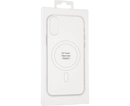 Чехол TPU Clear Case with MagSafe для Apple iPhone XR (6.1") Clear