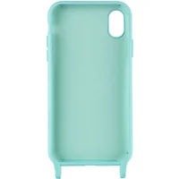 Чехол TPU two straps California для Apple iPhone XR (6.1") Бирюзовый / Marine Green