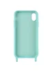 Чехол TPU two straps California для Apple iPhone XR (6.1") Бирюзовый / Marine Green