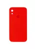Чохол Silicone Case Square Full Camera Protective (AA) для Apple iPhone XR (6.1 ") Червоний / Red