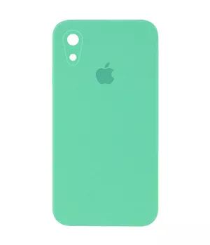 Чохол Silicone Case Square Full Camera Protective (AA) для Apple iPhone XR (6.1 ") Зелений / Spearmint