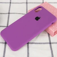 Чохол Silicone Case Full Protective (AA) для Apple iPhone XR (6.1 ") Фіолетовий / Grape