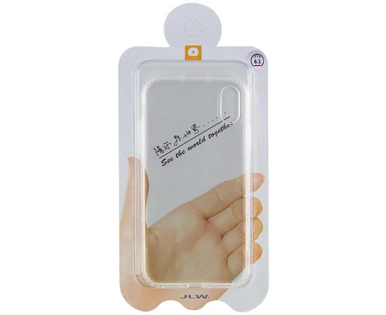 TPU чохол WUW Clear 0,5mm для Apple iPhone XR (6.1 ") Безбарвний