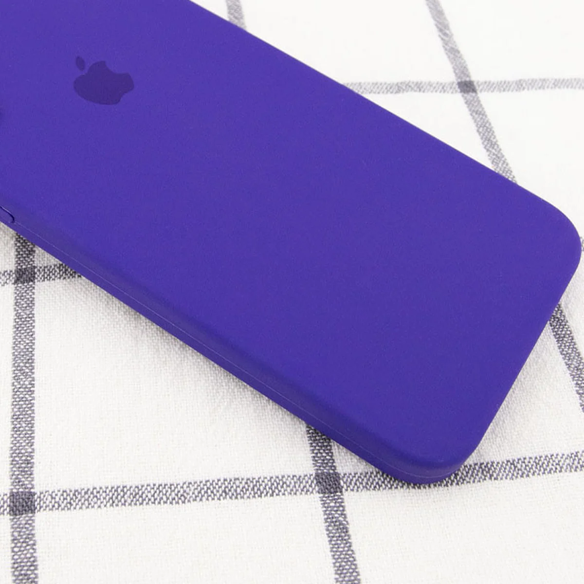 Чехол Silicone Case Square Full Camera Protective (AA) для Apple iPhone XR (6.1") Фиолетовый / Ultra Violet