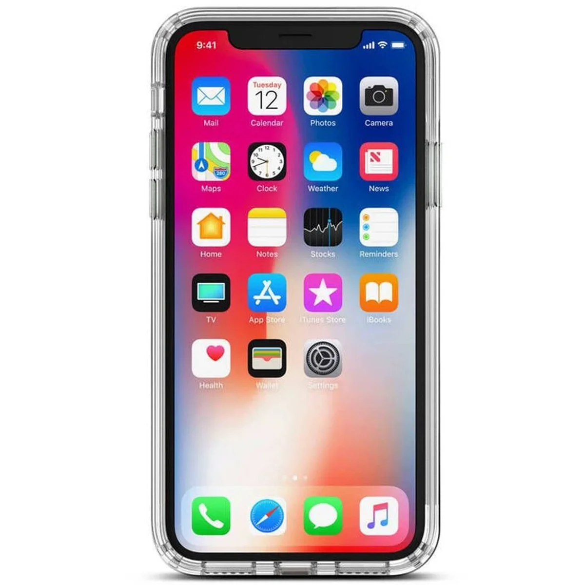 Чехол TPU Clear Case with MagSafe для Apple iPhone XR (6.1") Clear