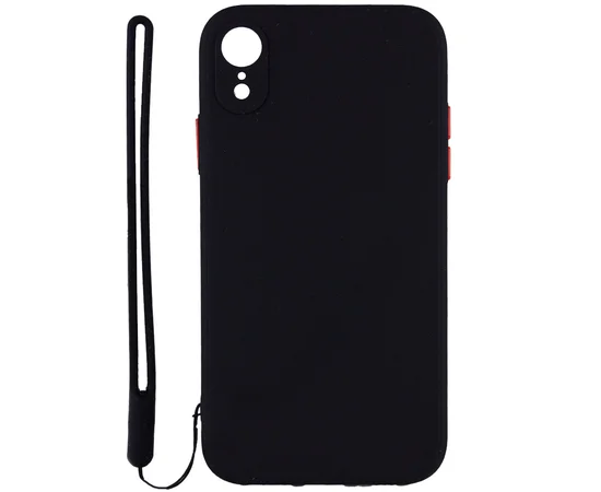 Чехол TPU Square Full Camera для Apple iPhone XR (6.1") Черный