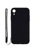 Чехол TPU Square Full Camera для Apple iPhone XR (6.1") Черный