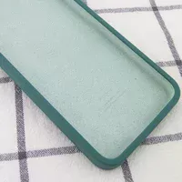 Чехол Silicone Case Square Full Camera Protective (AA) для Apple iPhone XR (6.1") Зеленый / Pine green