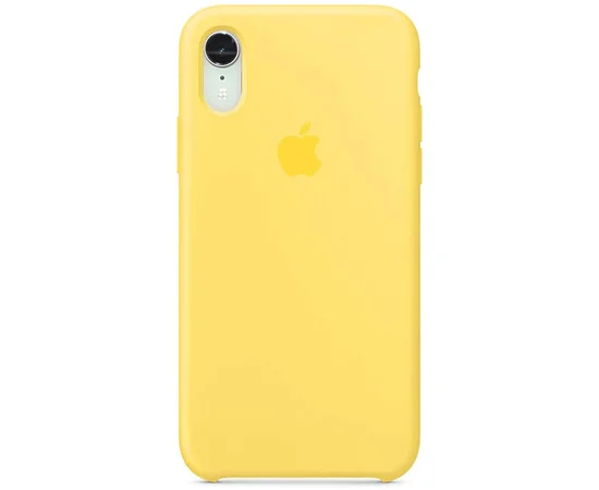 Чохол Silicone Case (AA) для Apple iPhone XR (6.1 ") Жовтий / Canary Yellow
