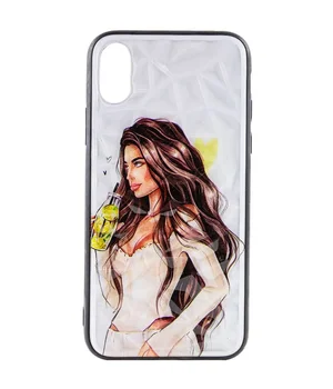 TPU+PC чехол Prisma Ladies для Apple iPhone XR (6.1") Yellow