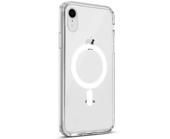 Чохол TPU Clear Case with MagSafe для Apple iPhone XR (6.1") Clear