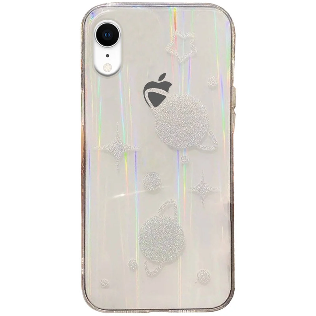 TPU+Glass чехол Aurora Space для Apple iPhone XR (6.1") Планеты