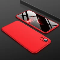 Пластикова накладка GKK LikGus 360 градусів (opp) для Apple iPhone XR (6.1") Червоний
