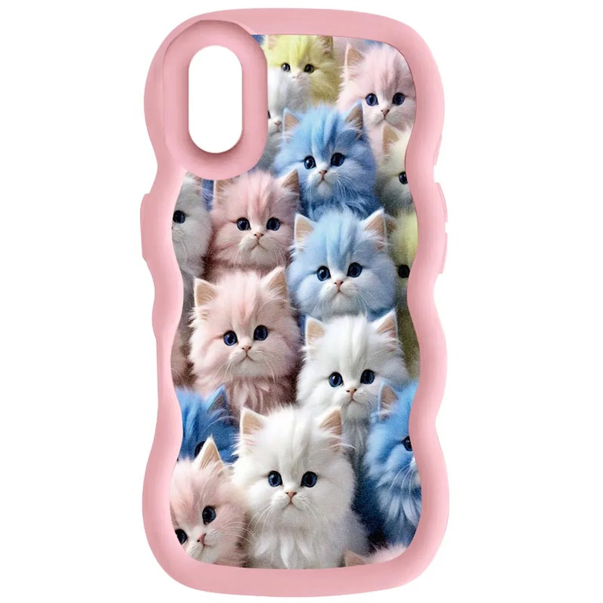 Чохол TPU Cloudy Pictures для Apple iPhone XR (6.1") Kittens