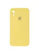 Чехол Silicone Case Square Full Camera Protective (AA) для Apple iPhone XR (6.1") Желтый / Canary Yellow