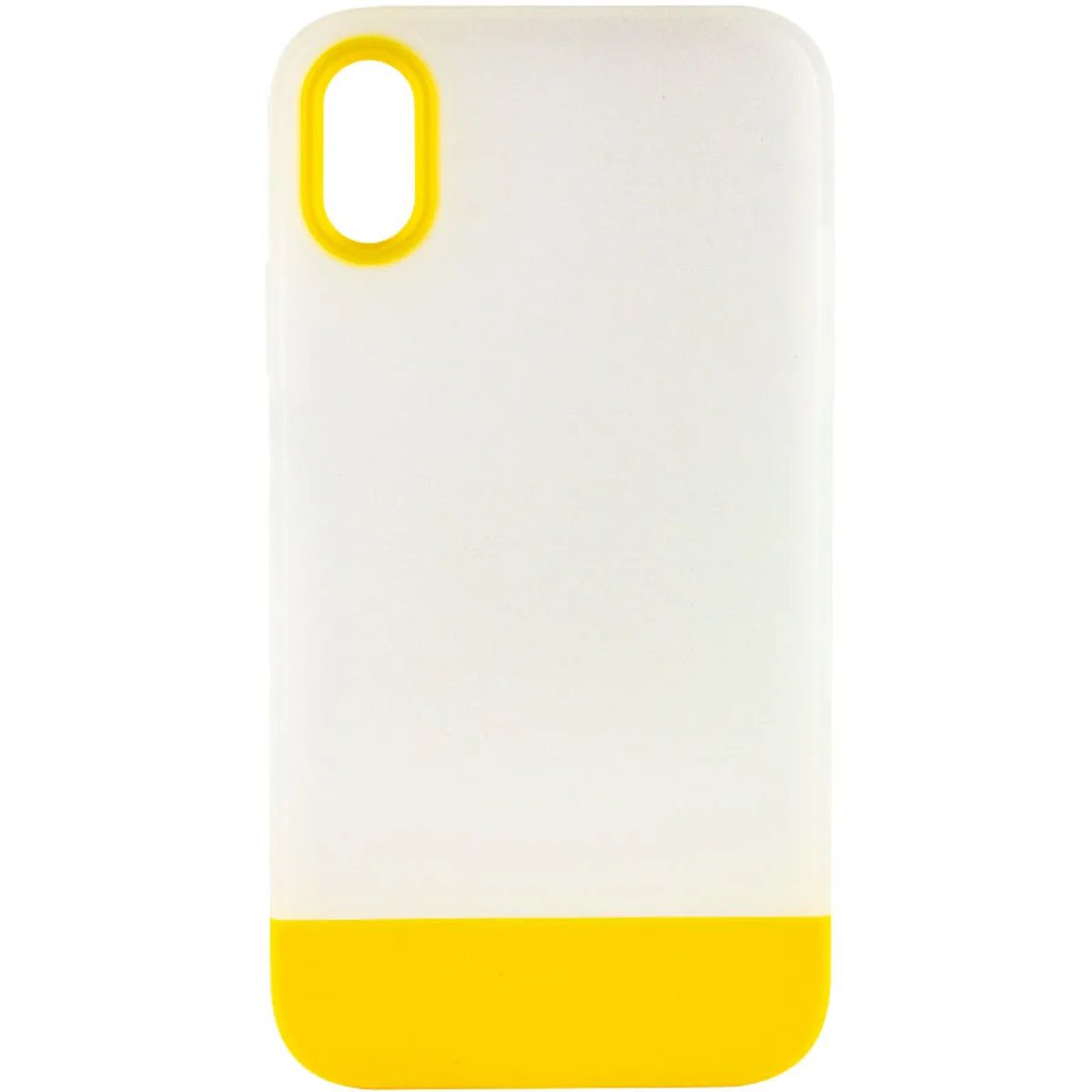Чохол TPU+PC Bichromatic для Apple iPhone XR (6.1") Matte / Yellow