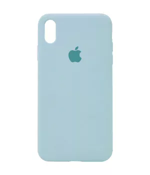 Чехол Silicone Case Full Protective (AA) для Apple iPhone XR (6.1") Бирюзовый / Turquoise