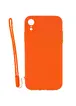 Чехол TPU Square Full Camera для Apple iPhone XR (6.1") Оранжевый