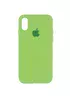 Чохол Silicone Case Full Protective (AA) для Apple iPhone XR (6.1 ") М'ятний / Mint